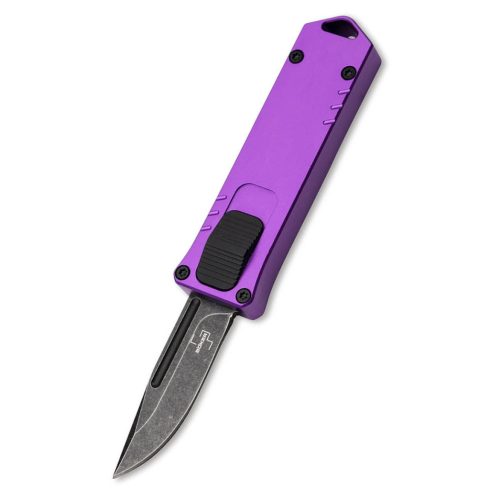 BÖKER PLUS  USB OTF Purple rugós bicska