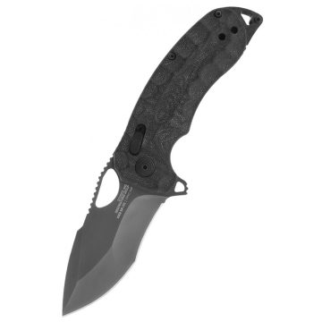 SOG Kiku XR LTE Blackout Micarta zsebkés