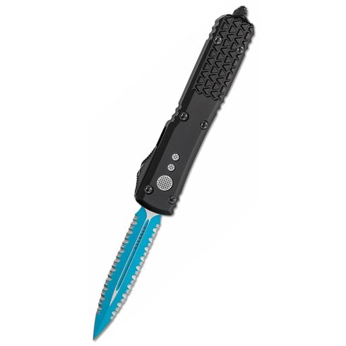 MICROTECH Ultratech D/E Jedi Knight Full Serrated OTF rugós bicska