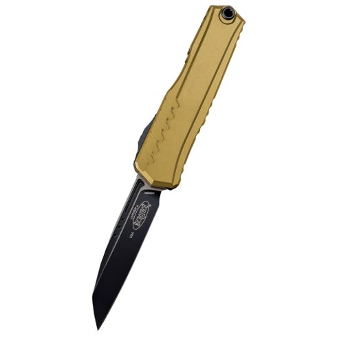 MICROTECH Cypher II S/E Tan Handle OTF rugós bicska