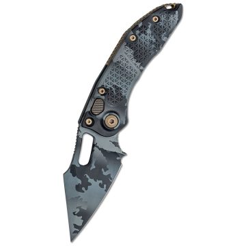 MICROTECH Stitch S/E Urban Camo F/S rugós bicska