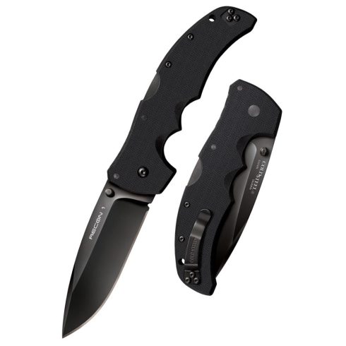 COLD STEEL Recon 1 Spear Point AllBlack zsebkés