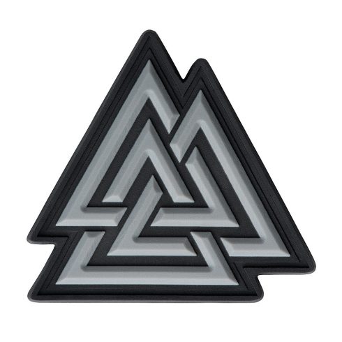 M-TAC Valknut Grey PVC Morale Patch felvarró - 51163211