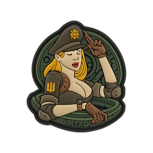 M-TAC Tank Girl PVC Morale Patch felvarró