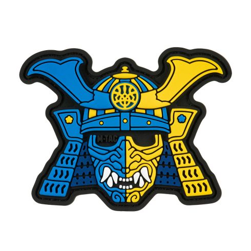 M-TAC Samurai Mask PVC Morale Patch felvarró