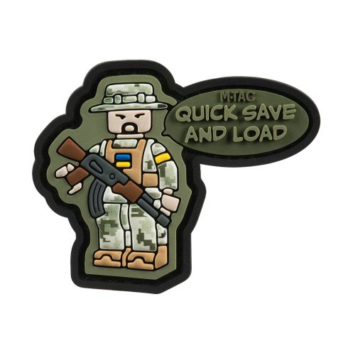 M-TAC Quick Save and Load PVC Morale Patch felvarró -  51348348