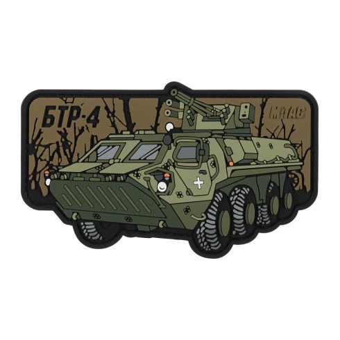 M-TAC BTR-4 PVC Morale Patch felvarró