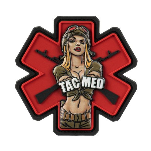 M-TAC TacMed PVC Morale Patch felvarró - 51475001