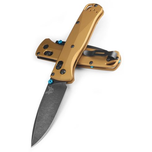 BENCHMADE Bugout Burnt Brass Aluminium zsebkés