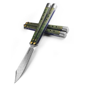 BENCHMADE Balisong Necron Jungle Wear Limited pillangókés - 99-242