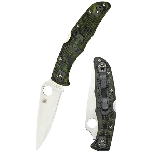 SPYDERCO Endura 4 Zome Green zsebkés