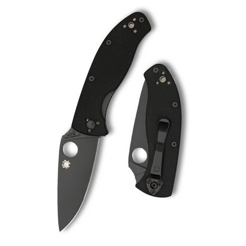 SPYDERCO Tenacious G-10 black blade