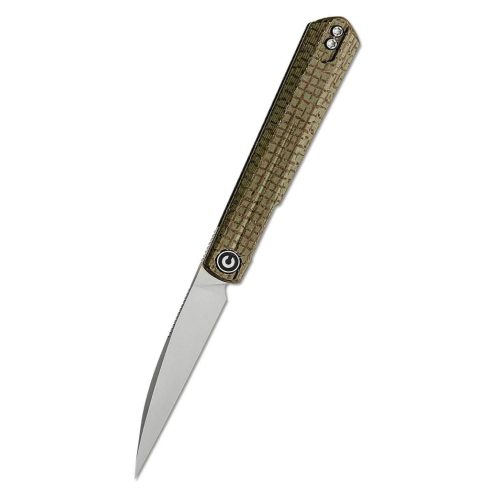 CIVIVI Clavi Silver/Micarta Green zsebkés