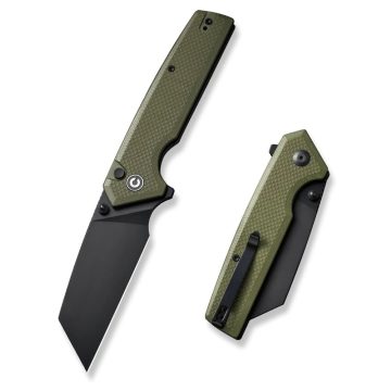 CIVIVI Amirite OD Green G-10 Black Blade zsebkés