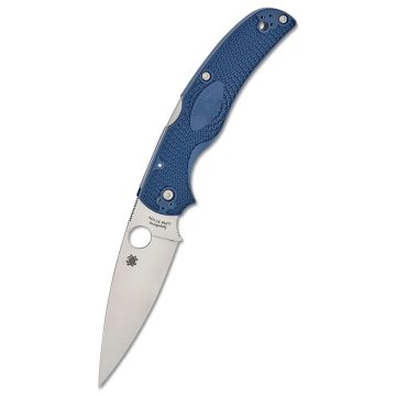 SPYDERCO Native Chief Dark Blue FRN CPM S110V zsebkés