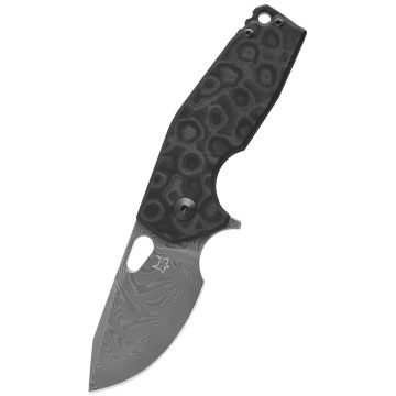 FOX Suru Damasteel Fatcarbon zsebkés - FX-526-DCF