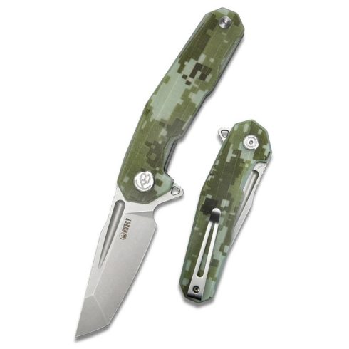 KUBEY Carve Camo G-10 zsebkés