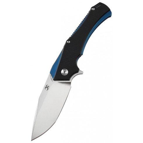 KANSEPT KNIVES Hellx black blue zsebkés - KT1008A1