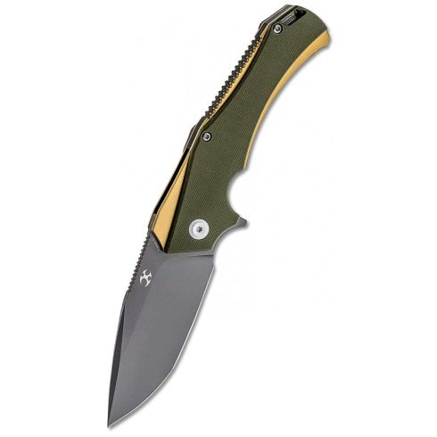 KANSEPT KNIVES Hellx green zsebkés - KT1008A2