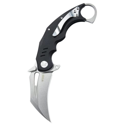 KUBEY Wrath Black G-10 karambit