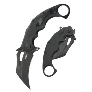 KUBEY Wrath AllBlack G-10 karambit