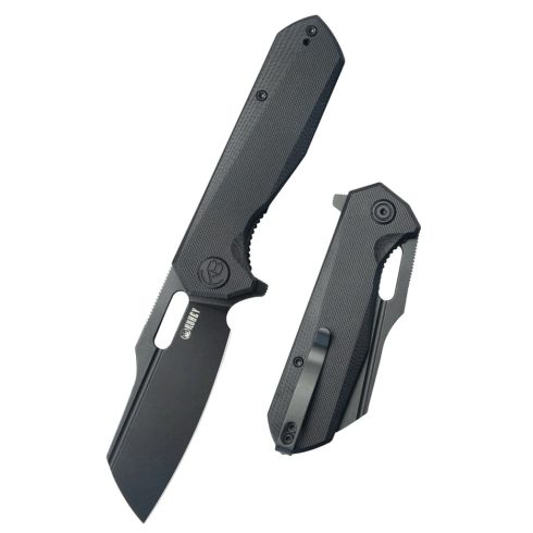 KUBEY Atlas AllBlack G-10 zsebkés