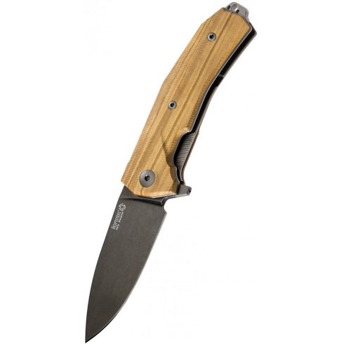 LIONSTEEL Kur Black Olive Wood zsebkés