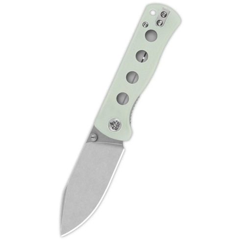 QSP KNIFE Canary Folder Jade G-10 zsebkés