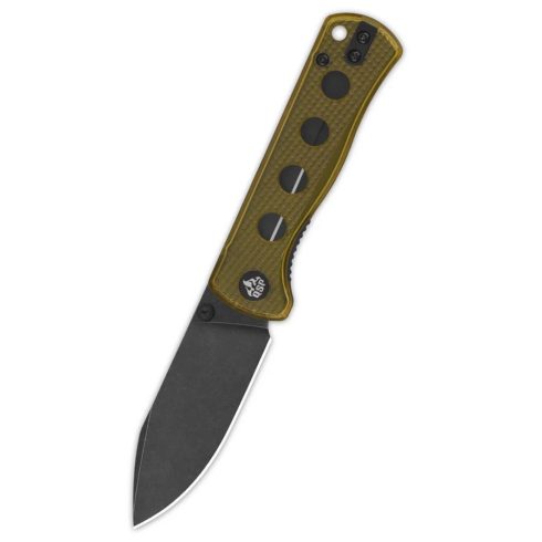 QSP KNIFE Canary Folder Ultem Black Stonewashed zsebkés - QS150-J1