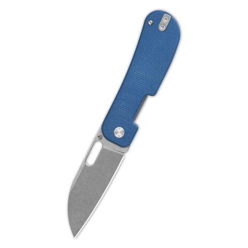 QSP KNIFE Variant 14C28N Blade Micarta Blue zsebkés