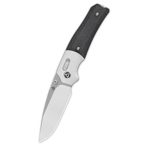 QSP KNIFE Vault Black Micarta zsebkés - QS157-A1