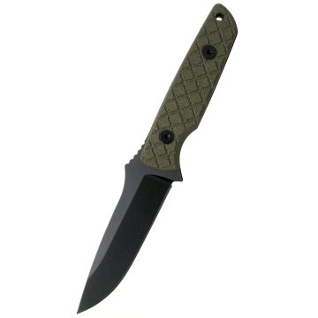 SPARTAN BLADES Alala Black Blade Green Micarta vadászkés