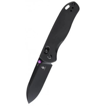 KIZER Drop Bear Clutch Lock Black Aluminium zsebkés - V3619C2