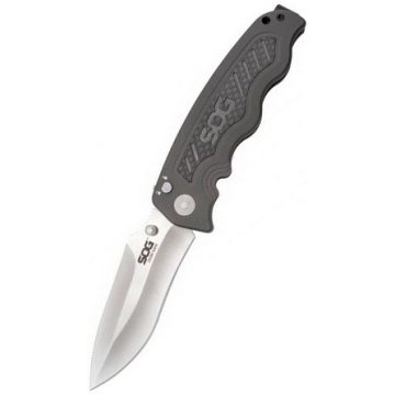 SOG Zoom S30V - Carbon Fiber rugós zsebkés